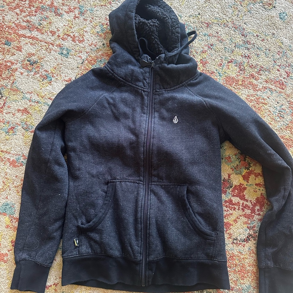 Volcom Dark Fleece-Lined Jacket Men’s Small